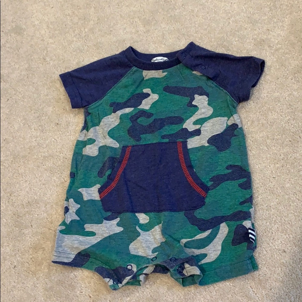Splendid camo romper